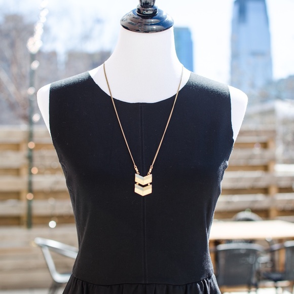 Madewell Silhouette Black Knit Dress Sz L - Picture 2 of 4